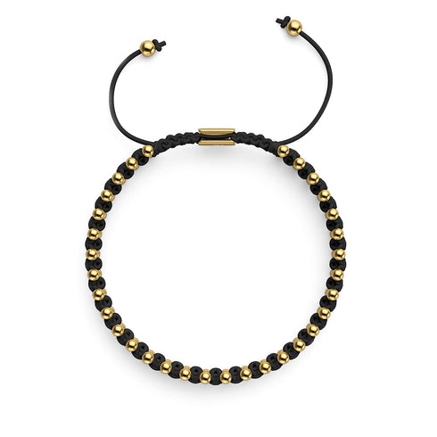 Or x Noir | Bracelet DOT de l'amitié